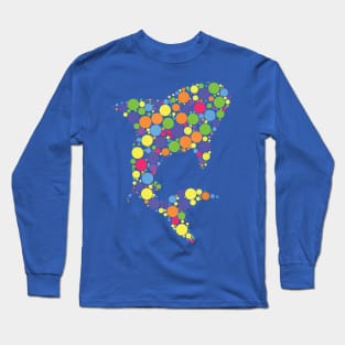 Polka Dot Shark International Dot Day  1 Long Sleeve T-Shirt